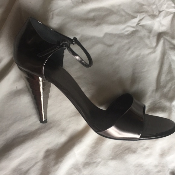 Giuseppe Zanotti Shoes - Giuesppe Zanotti Silver Telescopic Heels 8.5B
